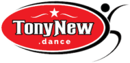 Website Logo for TonyNew.dance and Business Logo for Tony New, Dance Instructor -- Learn to Dance!